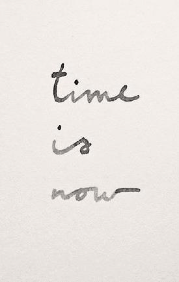 mindfulness time is now