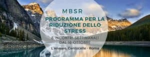 Mindfulness stress corso centocelle.